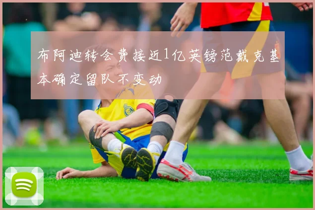 布阿迪转会费接近1亿英镑范戴克基本确定留队不变动
