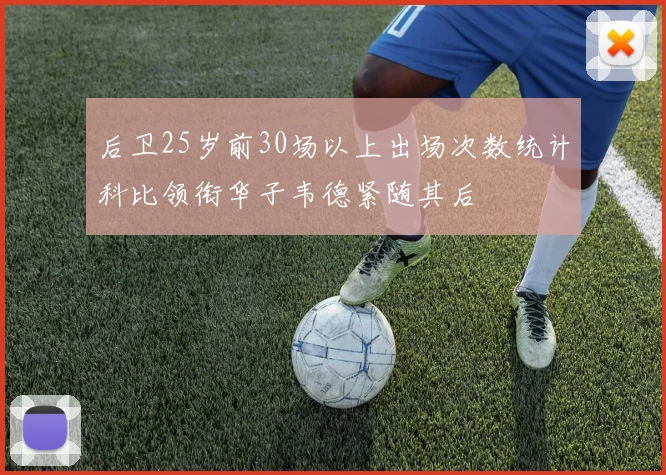 后卫25岁前30场以上出场次数统计科比领衔华子韦德紧随其后